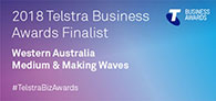 2018 Telstra Australian Business Awards WA Finalist